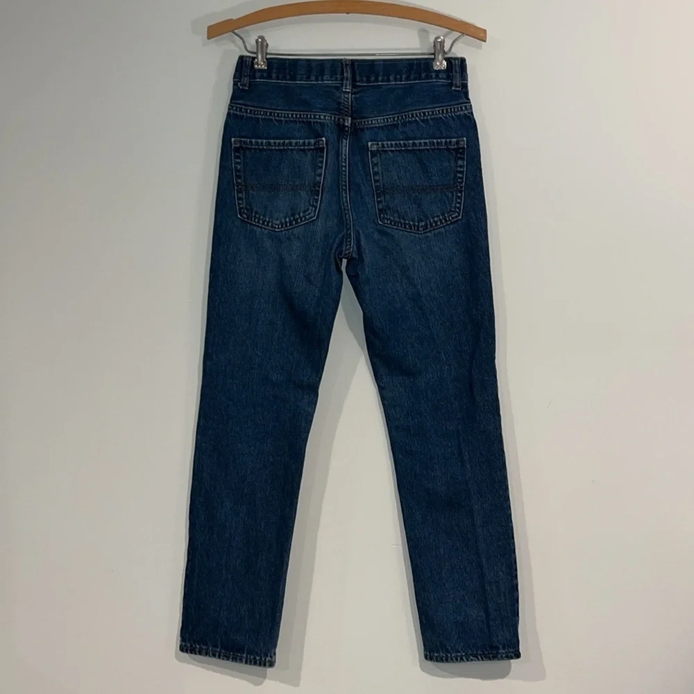 CHILDRENS PLACE Youth Boys 12 Straight Leg Jeans Medium Wash Denim Adjustable